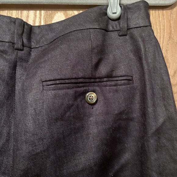 NWT Ralph Lauren Black Linen Pant Size 8 fully lined - Picture 3 of 6